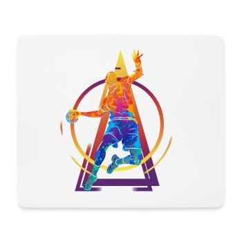 Handball Handball Player HandballEr Vintage Retro - Mouse Pad (horizontal) - white - Front