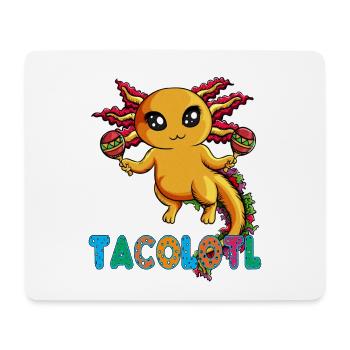 Axolotl Lurch dans le rôle de Taco Mexico Cinco de Mayo - Tapis de souris (format paysage) - blanc - Devant
