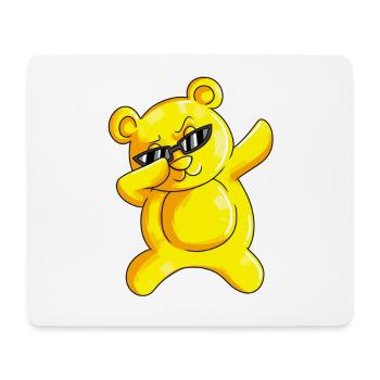 Dabbing Bears Outfit Bear Dab Dancing Nightgown - Mouse Pad (horizontal) - white - Front