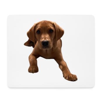 Down Dexter - Mousepad (Querformat) - Weiß - Vorne