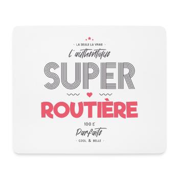 L authentique super routière - Tapis de souris (format paysage) - blanc - Devant