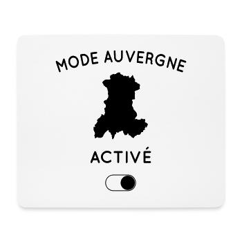 Mode Auvergne activé - Tapis de souris (format paysage) - blanc - Devant