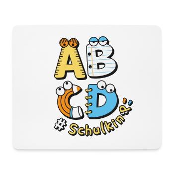 Schulkind Einschulung Schulanfang Schule - Mousepad (Querformat) - Weiß - Vorne