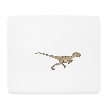 Velociraptor-Gleichung - Mousepad (Querformat) - Weiß - Vorne
