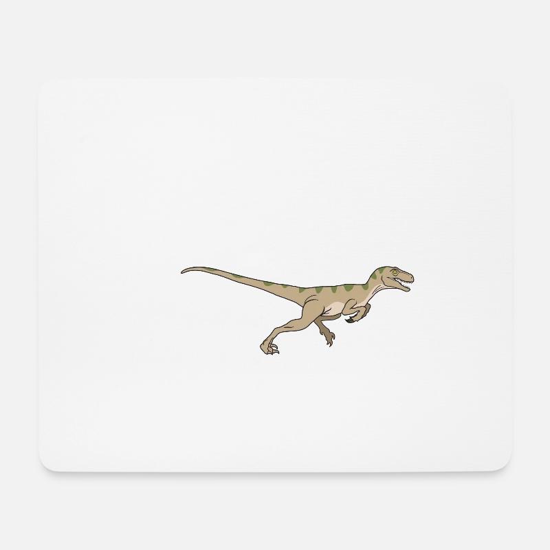 Équation de Velociraptor - Tapis de souris (format paysage) - blanc