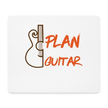 Ich habe eine Pensionsplan-Musik-Gitarre zurückgezogen - Mousepad (Querformat) - Weiß - Vorne