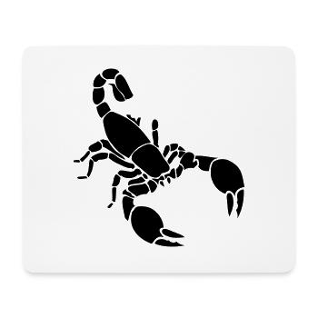 scorpion 603 - Mouse Pad (horizontal) - white - Front