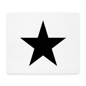 GLÜCKSSTERN - Mousepad (Querformat) - Weiß - Vorne