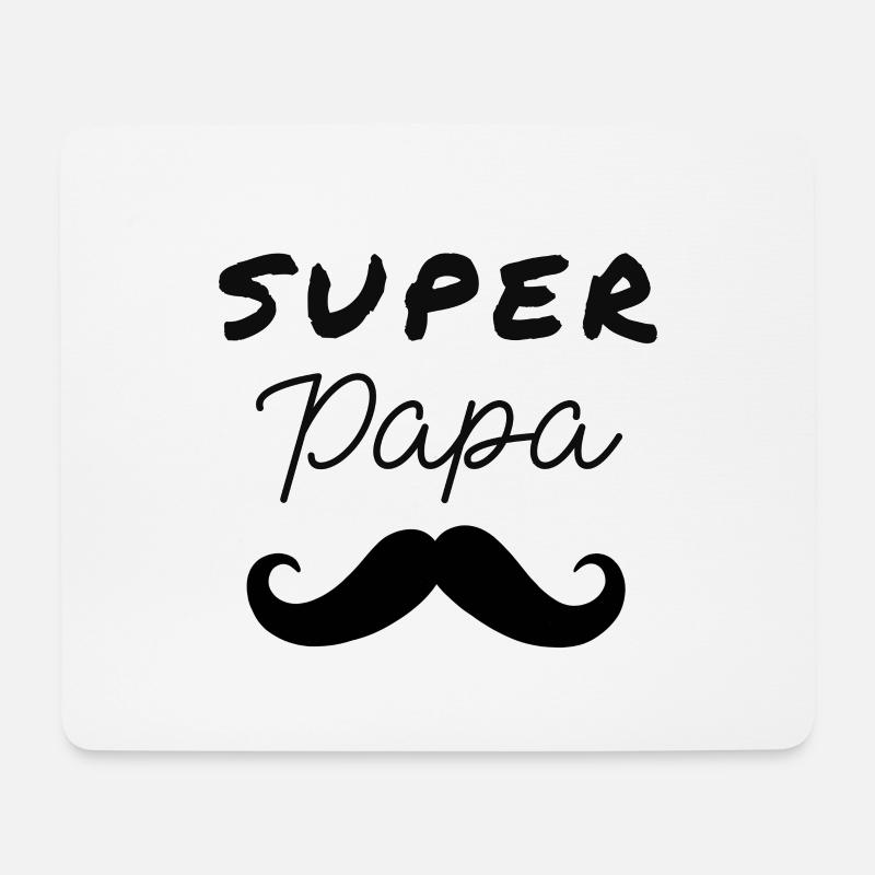 Super Dad - Mouse Pad (horizontal) - white