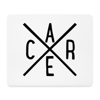 care - Mouse Pad (horizontal) - white - Front