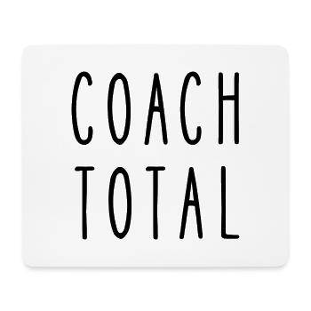 Total Coach - Mousepad (Querformat) - Weiß - Vorne