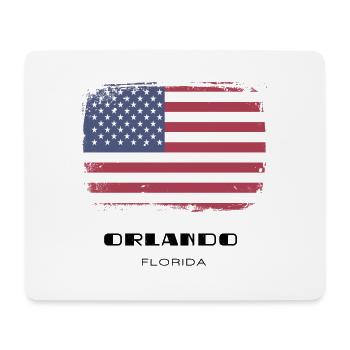 Orlando, Florida, USA - Mouse Pad (horizontal) - white - Front