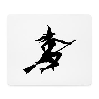 hexe - Mousepad (Querformat) - Weiß - Vorne