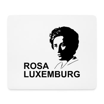 Rosa Luxemburg - Girly Shirt - Mousepad (Querformat) - Weiß - Vorne