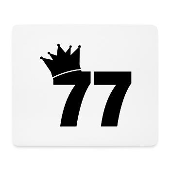 77_krone_f1 - Mousepad (Querformat) - Weiß - Vorne