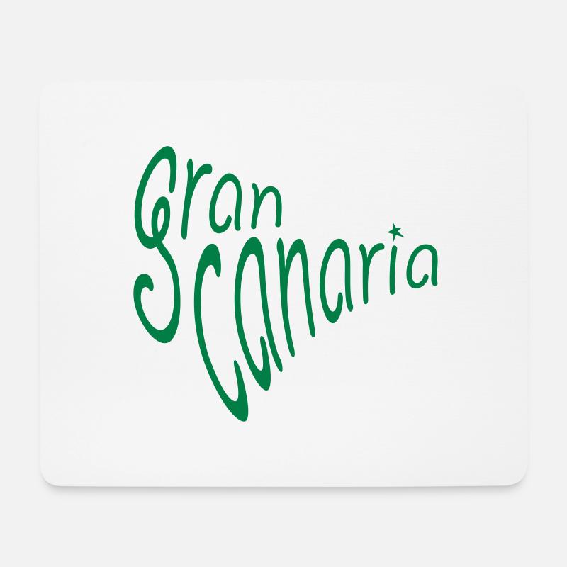 Gran Canaria - Mousepad (Querformat) - Weiß