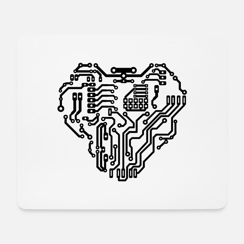 Geek - Mouse Pad (horizontal) - white