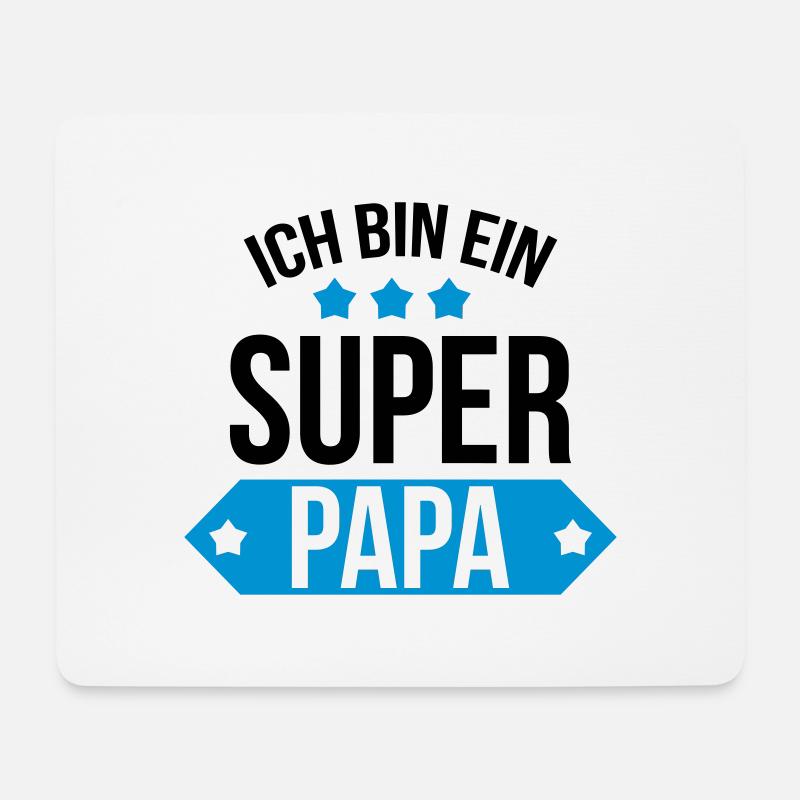 Ich bin ein Super Papa ! - Mousepad (Querformat) - Weiß