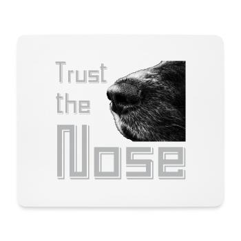 Nose Work Dog Sniffer Dog Service Dogs Gift - Mouse Pad (horizontal) - white - Front