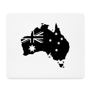 australia map design - Mousepad (Querformat) - Weiß - Vorne