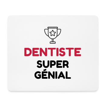 Dentist Zahnarzt Dentiste Zahnärztin Medecine - Mouse Pad (horizontal) - white - Front