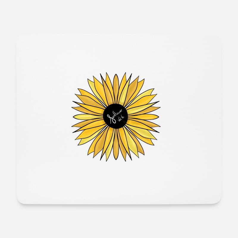 Sunflower vol.6 - Mousepad (Querformat) - Weiß
