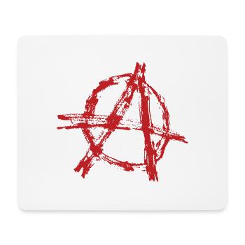 Anarchy - Mouse Pad (horizontal) - white - Front