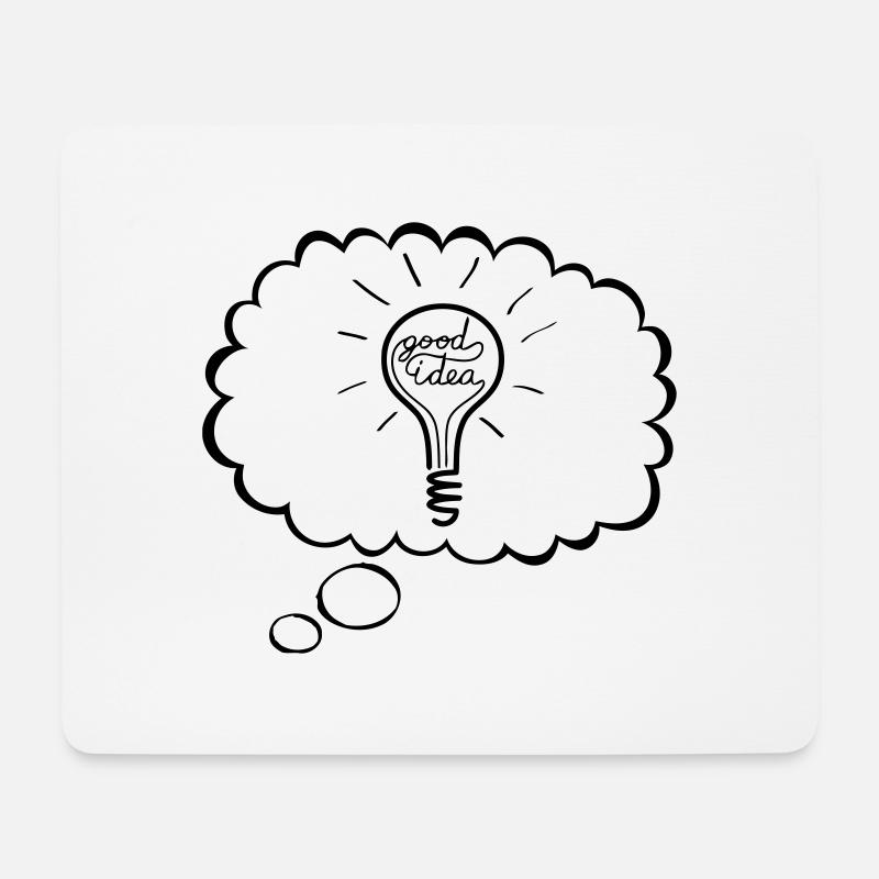 Good idea - Mouse Pad (horizontal) - white