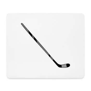 Stick Ice Hockey - Mouse Pad (horizontal) - white - Front