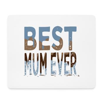 bday adoption mother one family one team love - Mouse Pad (horizontal) - white - Front