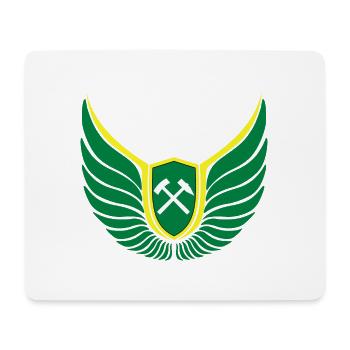 Erzgebirge meine Haamit - Mousepad (Querformat) - Weiß - Vorne