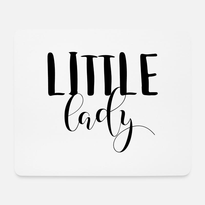 Little Lady - Mousepad (Querformat) - Weiß