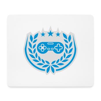 Contrôleur Retro Stars Laurel Wreath - Tapis de souris (format paysage) - blanc - Devant