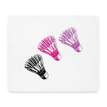 volant - Tapis de souris (format paysage) - blanc - Devant