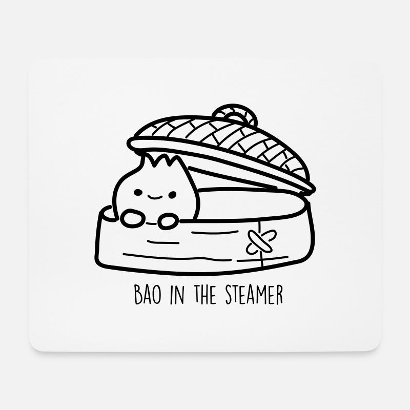 Bao - Mouse Pad (horizontal) - white