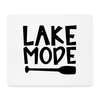 Lake Mode Adventure PaddleMotivation Design - Mouse Pad (horizontal) - white - Front