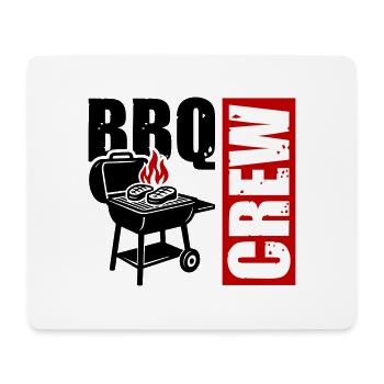 Grill Crew BBq - Mouse Pad (horizontal) - white - Front