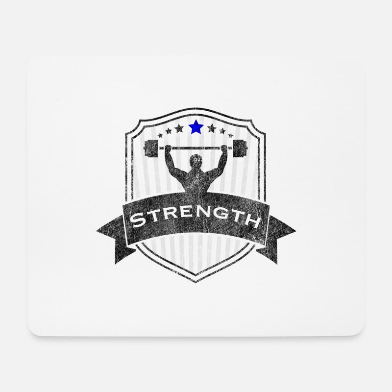Sport Sport - Mousepad (Querformat) - Weiß