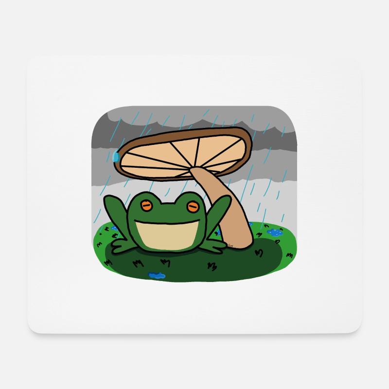 frog - Mouse Pad (horizontal) - white