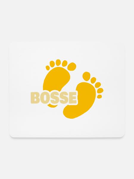 Geburt Bosse - Mousepad (Querformat) - Weiß