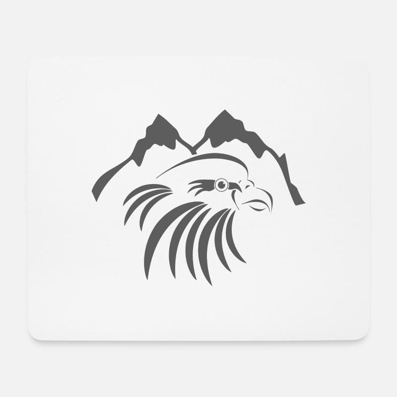 Adler_001a - Mouse Pad (horizontal) - white