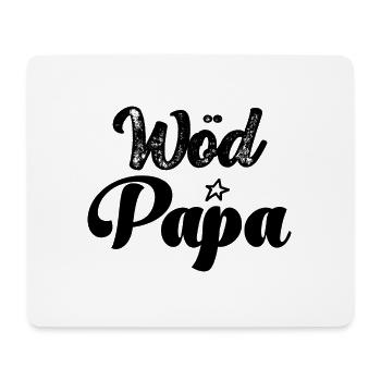 Wöd Papa Toller Papa Österreich Vatertag Vater - Mousepad (Querformat) - Weiß - Vorne