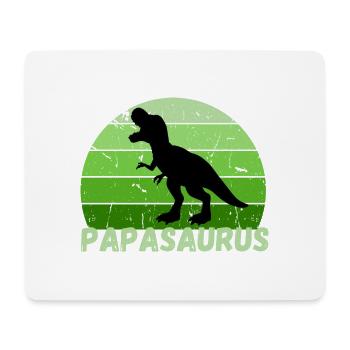 Father's Day Dad Dad Tyrannosaurus Dinosaur Fun - Mouse Pad (horizontal) - white - Front