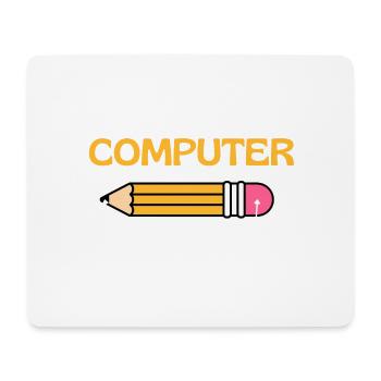 The Original Computer, Retro Computer Lovers - Mouse Pad (horizontal) - white - Front
