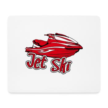 Jet ski - Mouse Pad (horizontal) - white - Front