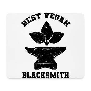 Blacksmith Vegan - Mouse Pad (horizontal) - white - Front