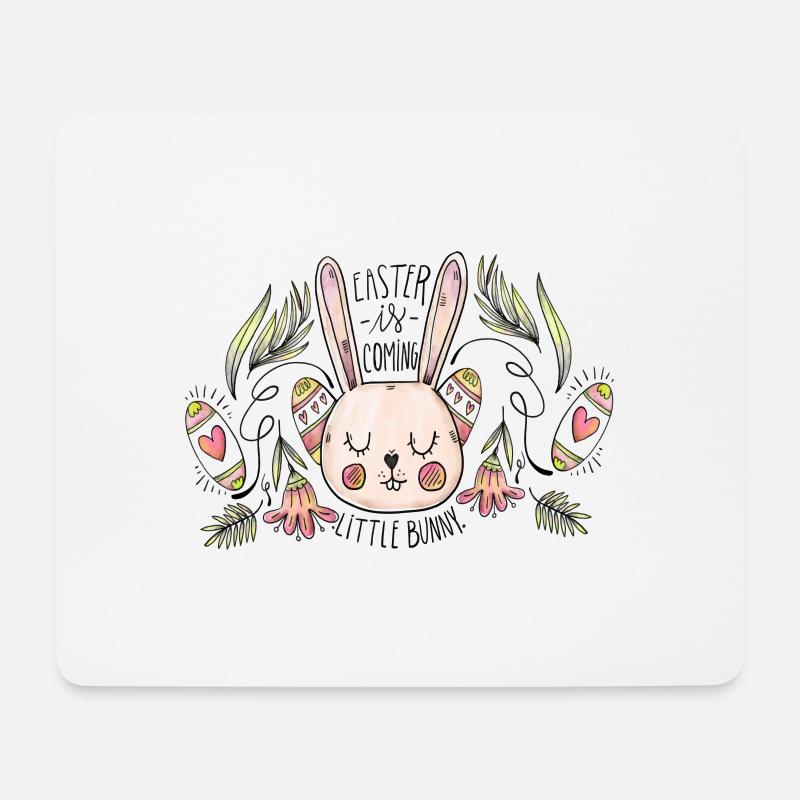 Ostern Geschenk cool für Kinder und Familie - Mousepad (Querformat) - Weiß