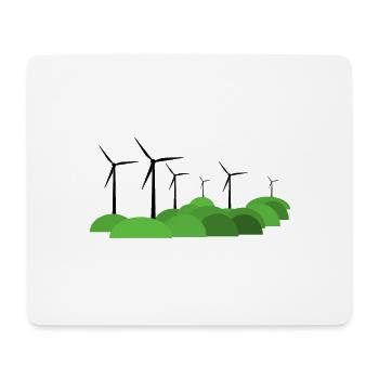 Windmill - Mouse Pad (horizontal) - white - Front