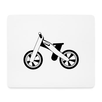 Roue vélo pour enfant Pour enfant Couleur Sélection - Tapis de souris (format paysage) - blanc - Devant