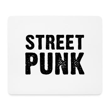 Street Punk - Mousepad (Querformat) - Weiß - Vorne